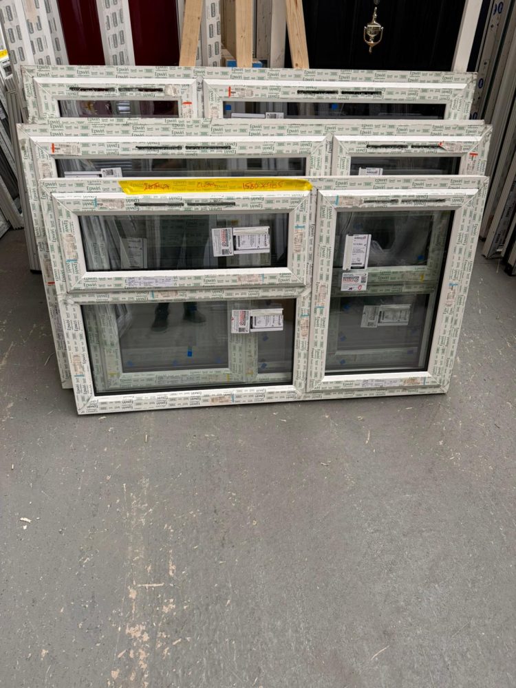 White Upvc Window 1580 X 905 mm 26TM47