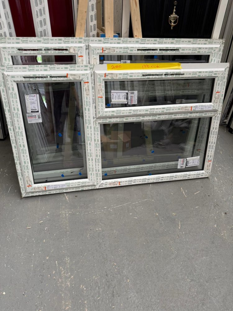 White Upvc Window 1770 X 1040 mm 26TM50