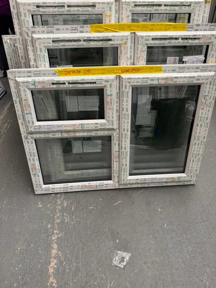 White Upvc Window 1265 X 900 mm 26TM29