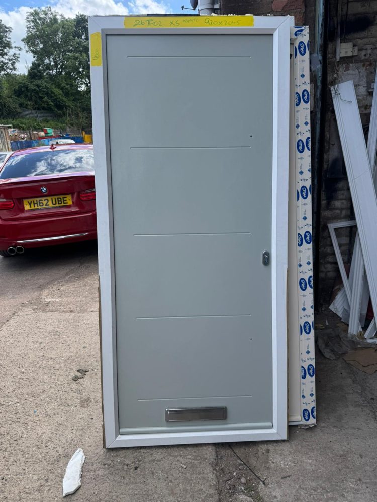 Ex-Showroom Agate Grey Composite Modern Door 920 x 2045 mm 26TF02