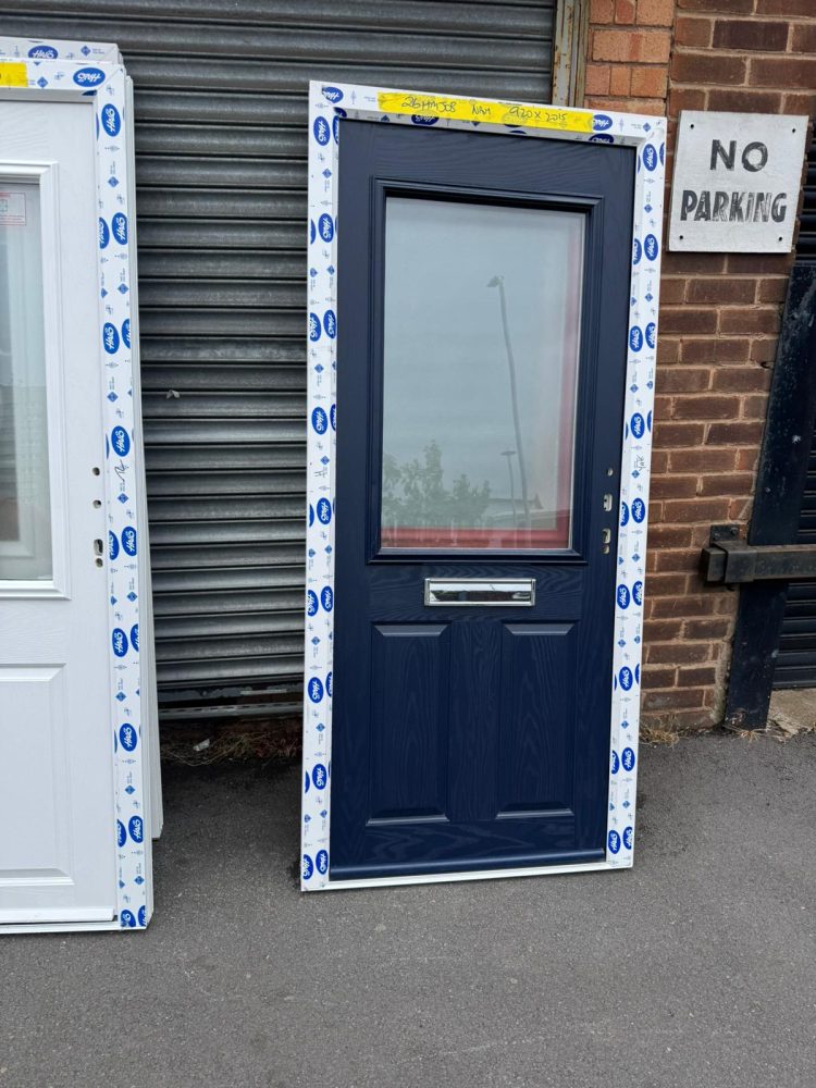 Navy Blue Composite Traditional Door 920 x 2015 mm 26HMJ08