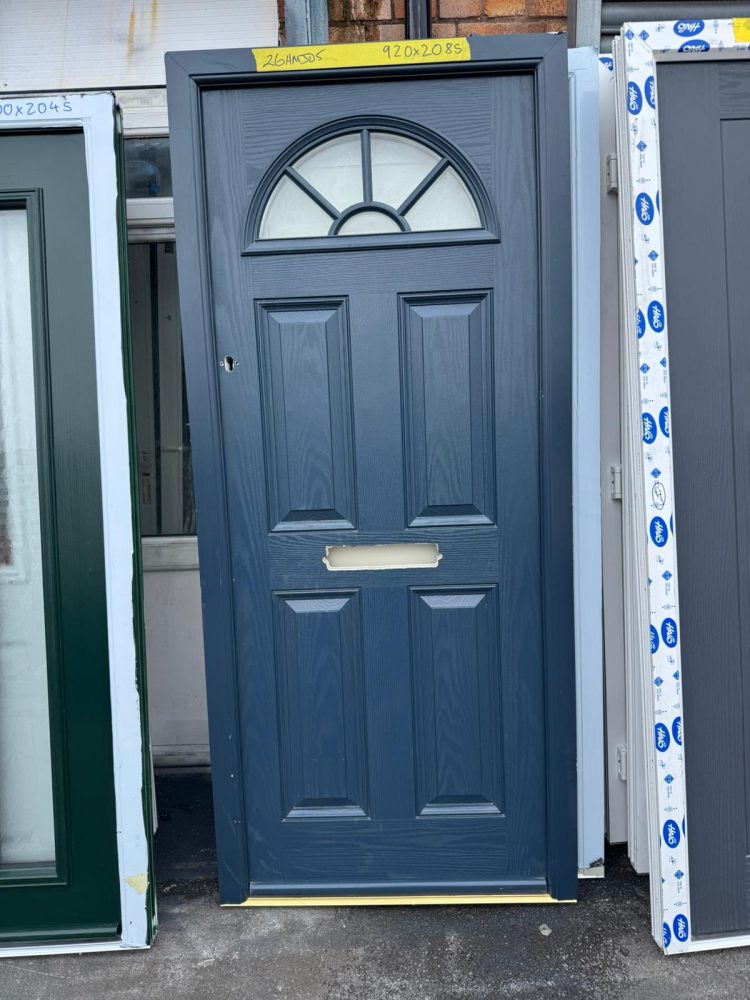 Anthracite Grey Composite Traditional Door 920 x 2085 mm 26HMJ05