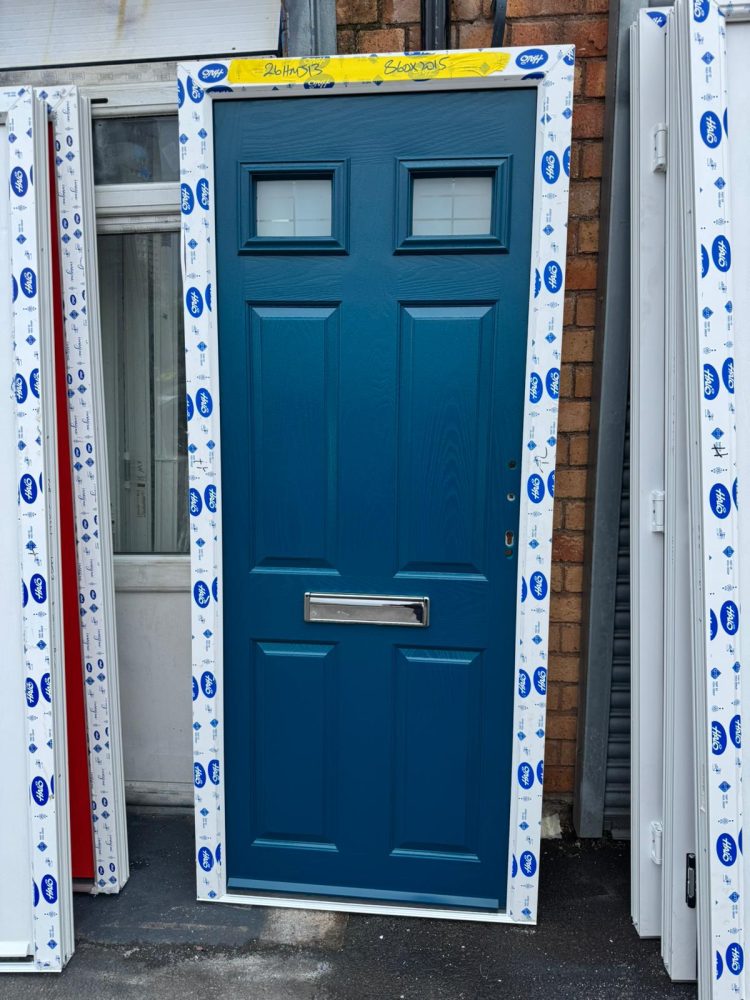 Blue Composite Traditional Door 860 x 2015 mm 26HMJ13