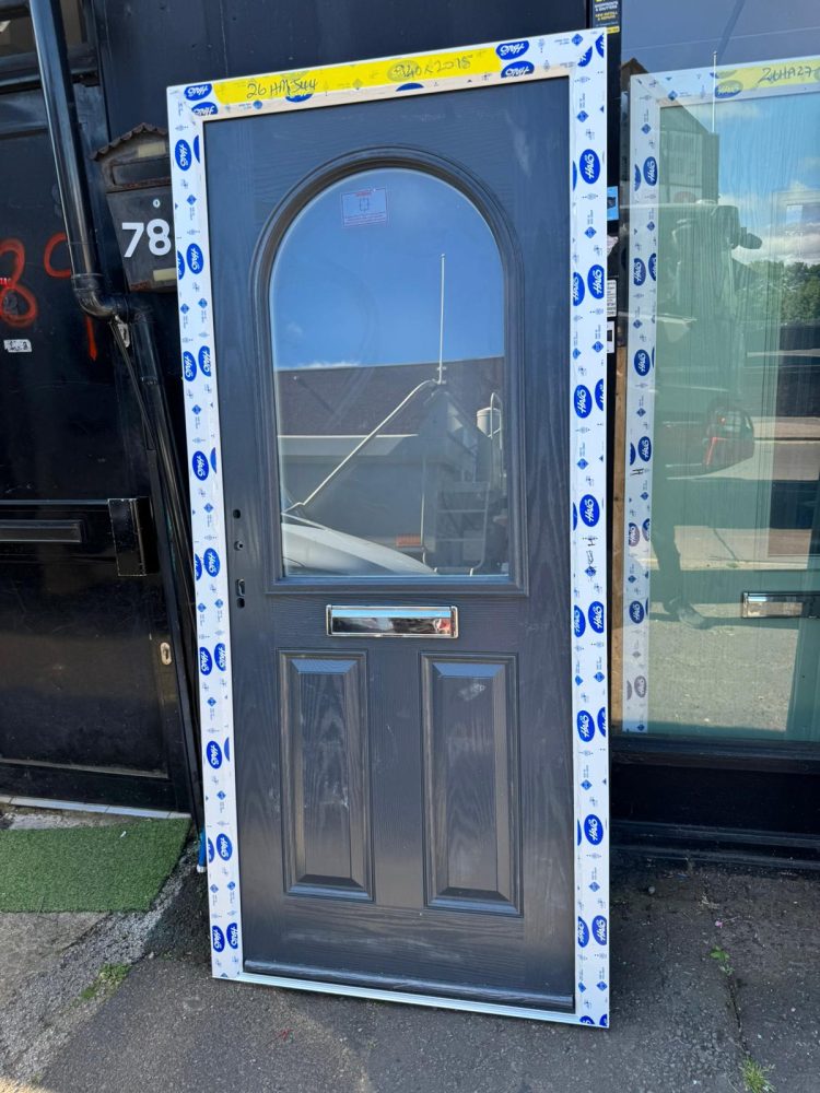 Anthracite Grey Composite Traditional Door 940 x 2075 mm 26HMJ44