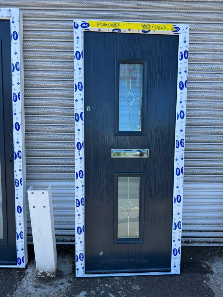 Anthracite Grey Composite Modern Door 880 x 2025 mm 26HMJ50