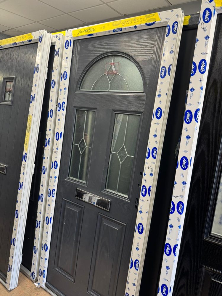 Anthracite Grey Composite Traditional Door 855 x 2050 mm 26HMJ36
