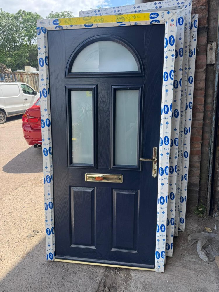 Navy Blue Composite Traditional Door 1005 x 1965 mm 26TF05