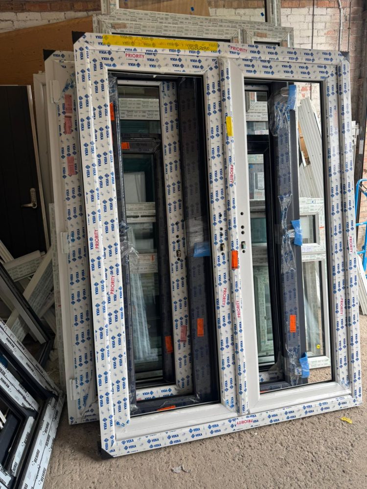 White Upvc French Door 1525 x 2090 mm 26CJ10