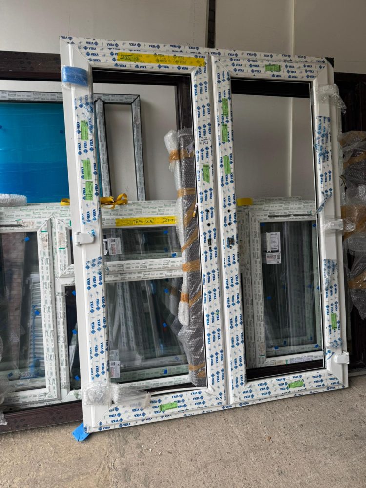 White Upvc French Door 1615 x 2070 mm 26CJ07