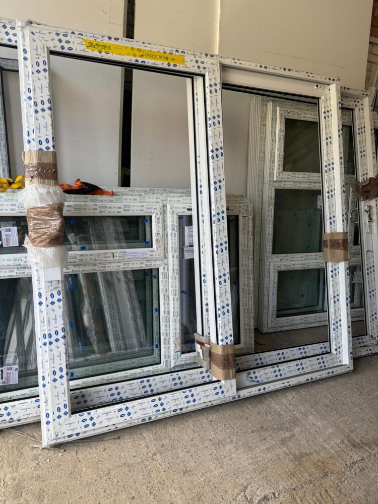 White Upvc Sliding Patio Door 2000 x 2030 mm 26CJ03