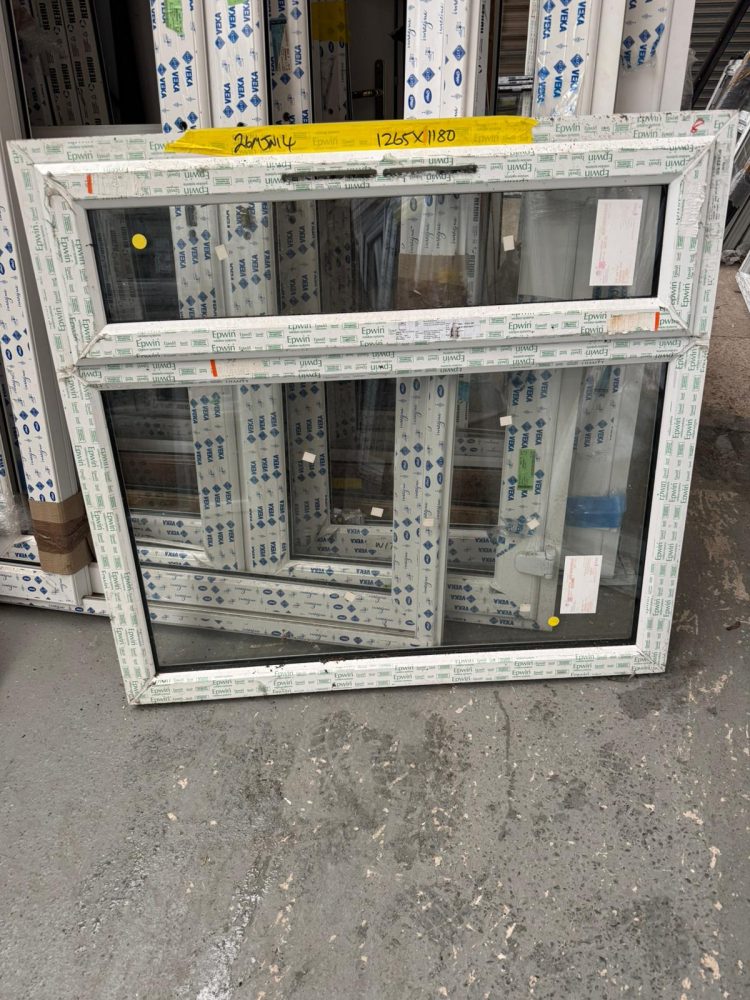 White Upvc Window 1265 X 1180 mm 26MJN14