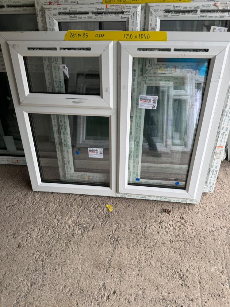 White Upvc Window 1210 X 1040 mm 26TM85