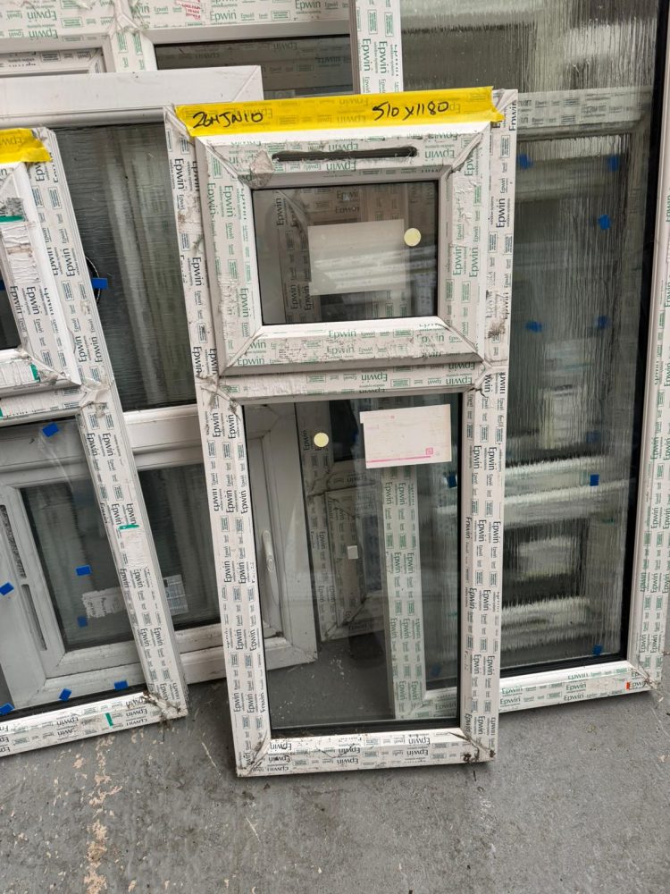 White Upvc Window 510 X 1180 mm 26MJN10