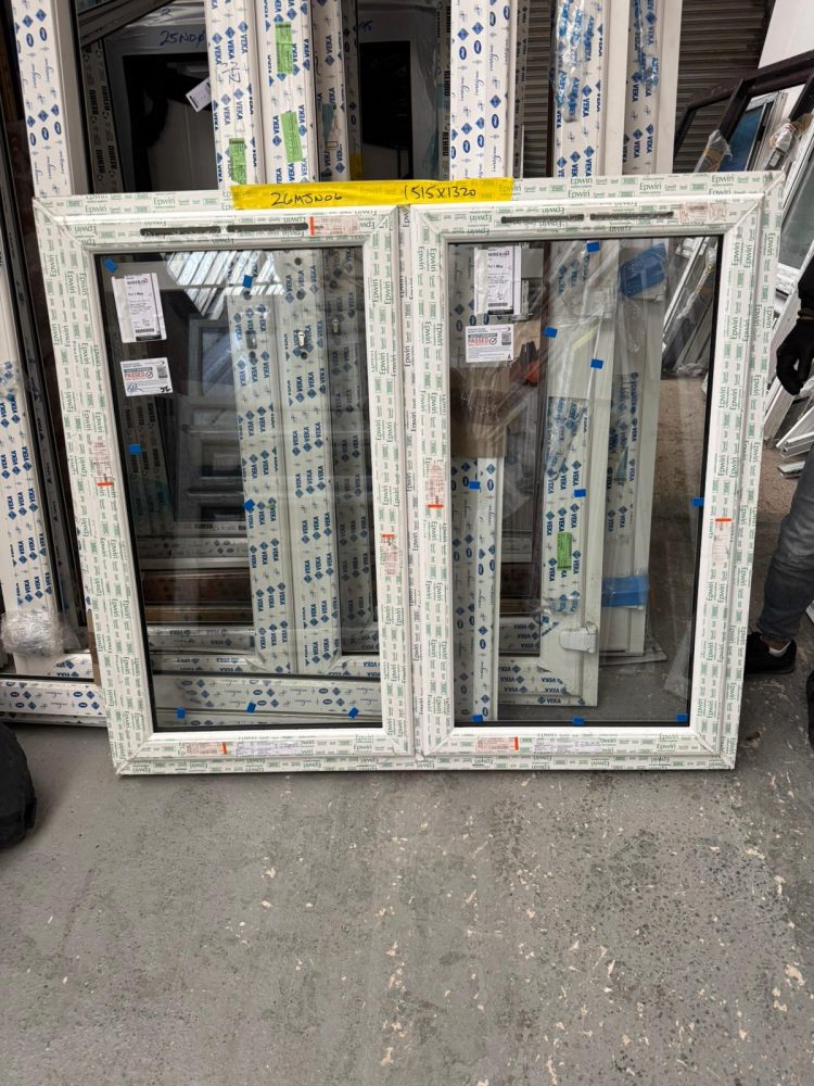 White Upvc Window 1515 X 1320 mm 26MJN06