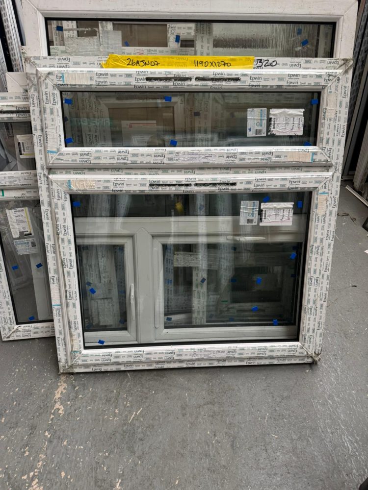 White Upvc Window 1190 X 1270 mm 26MJN07