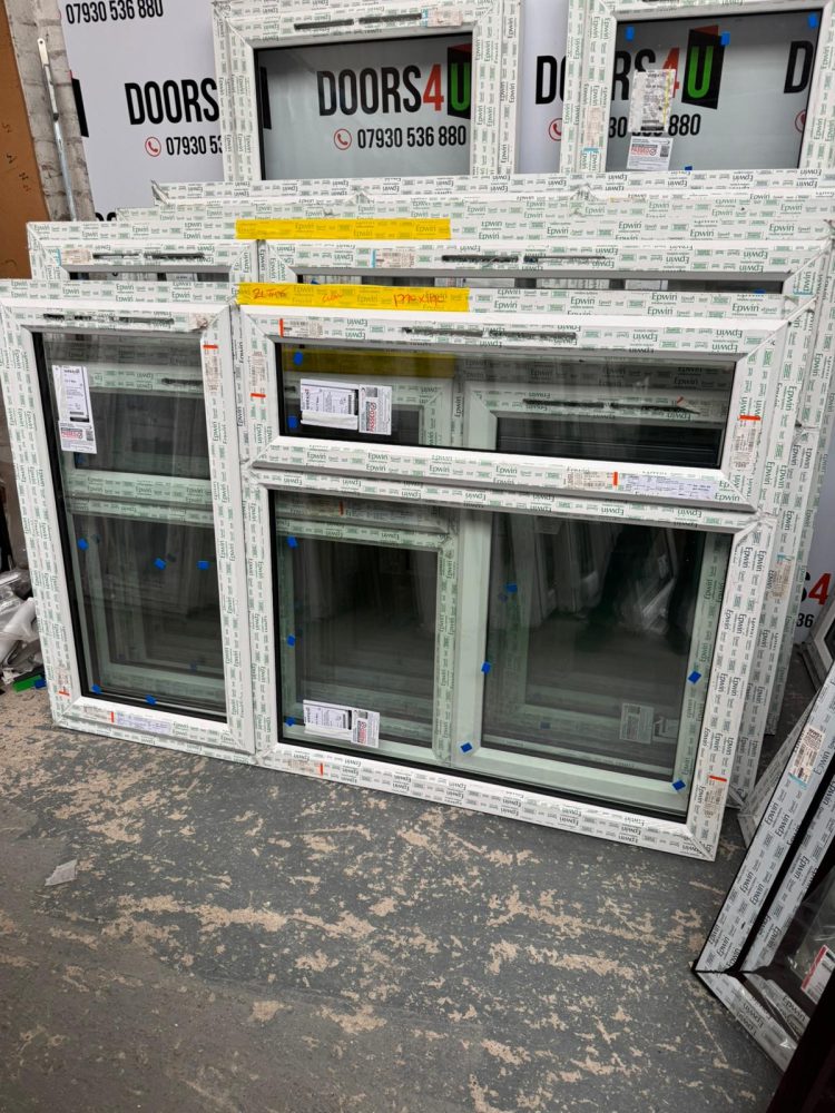 White Upvc Window 1770 X 1190 mm 26TM75