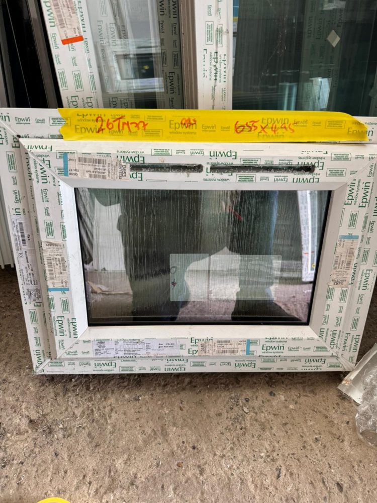 White Upvc Window 655 X 495 mm 26TM77