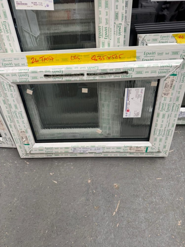 White Upvc Window 835 X 565 mm 26TM57