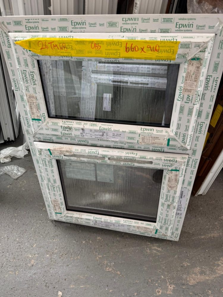 White Upvc Window 660 X 910 mm 26TM68