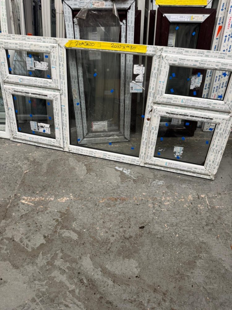 White Upvc Window 2010 X 980 mm 26MJN20