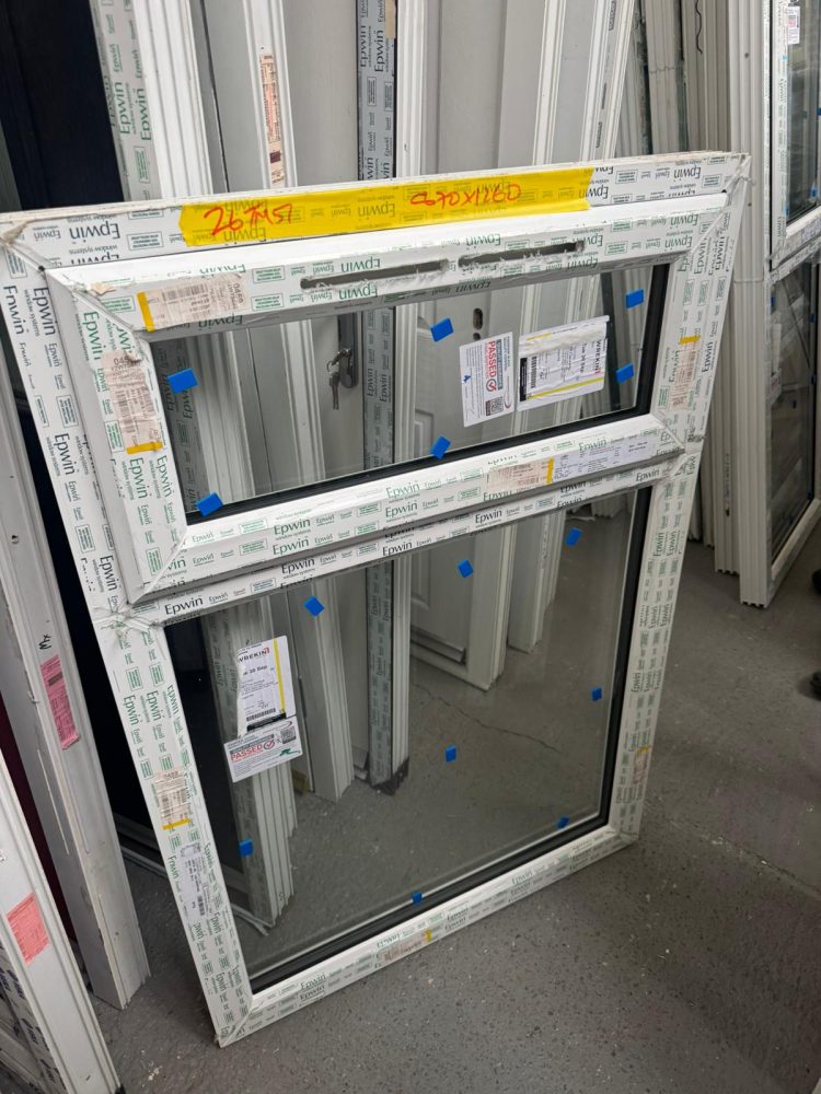 White Upvc Window 870 X 1260 mm 26TM51