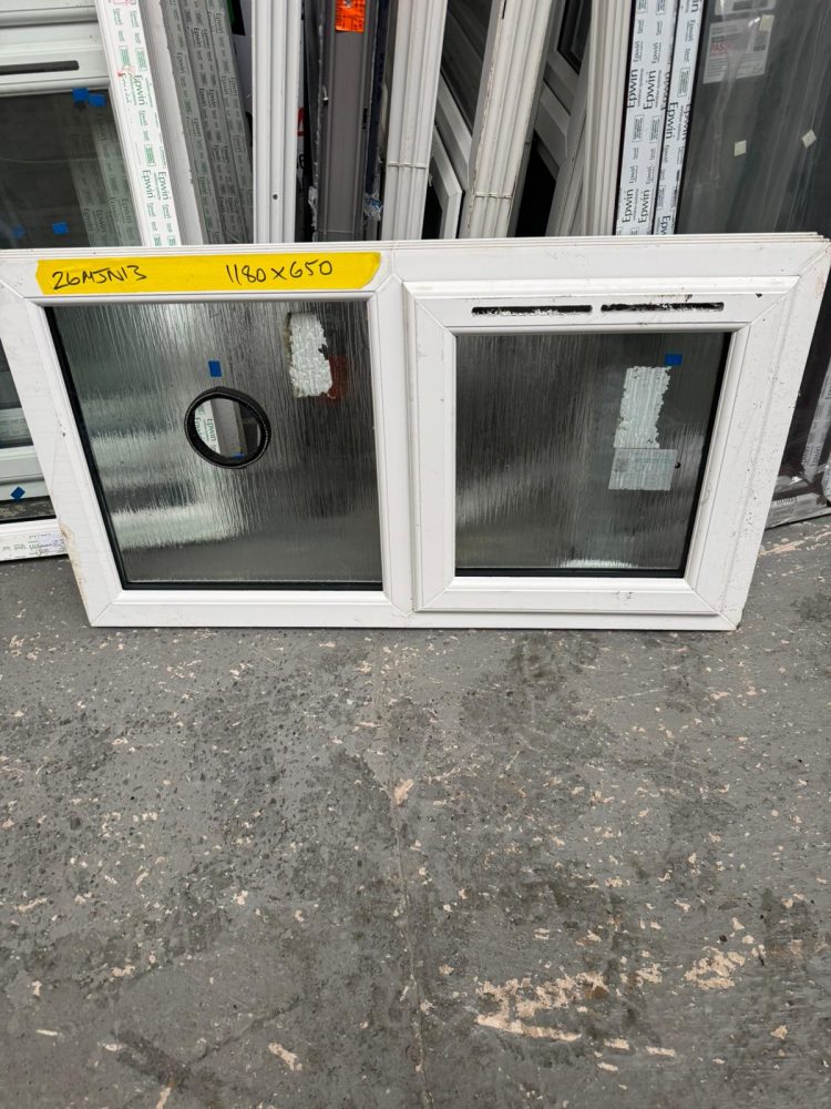 White Upvc Window 1180 X 650 mm 26MJN13