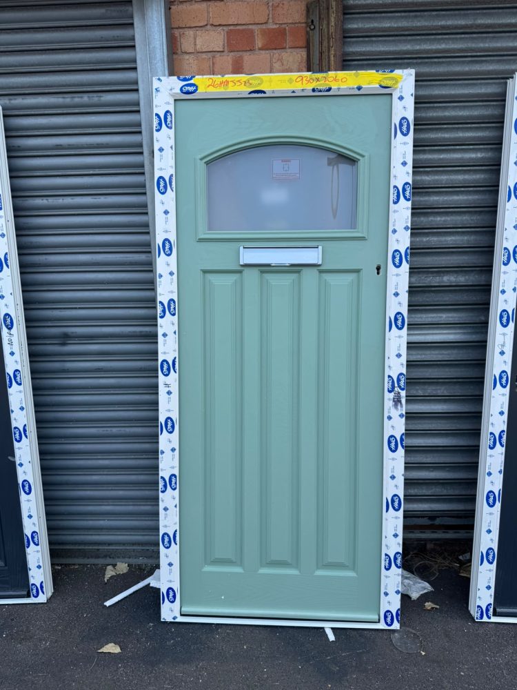 Chartwell Green Composite Traditional Door 930 x 2060 mm 26HMJJ23