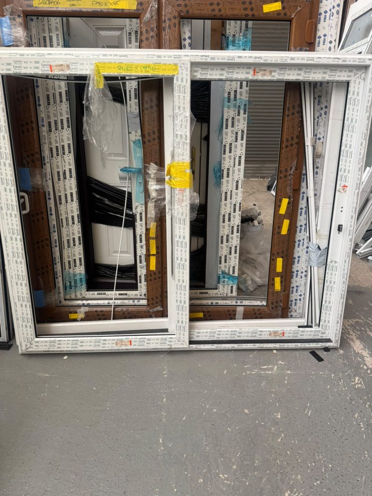 White Upvc Sliding Patio Door 2080 x 1790 mm