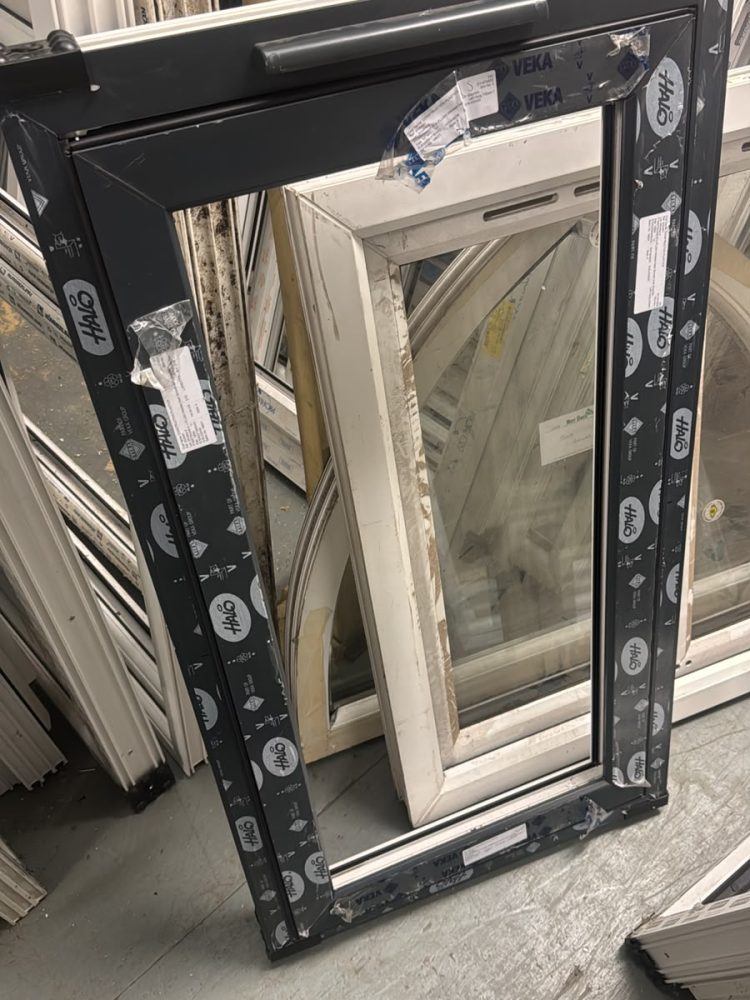 Anthracite Grey Upvc Window 625 X 1125 mm
