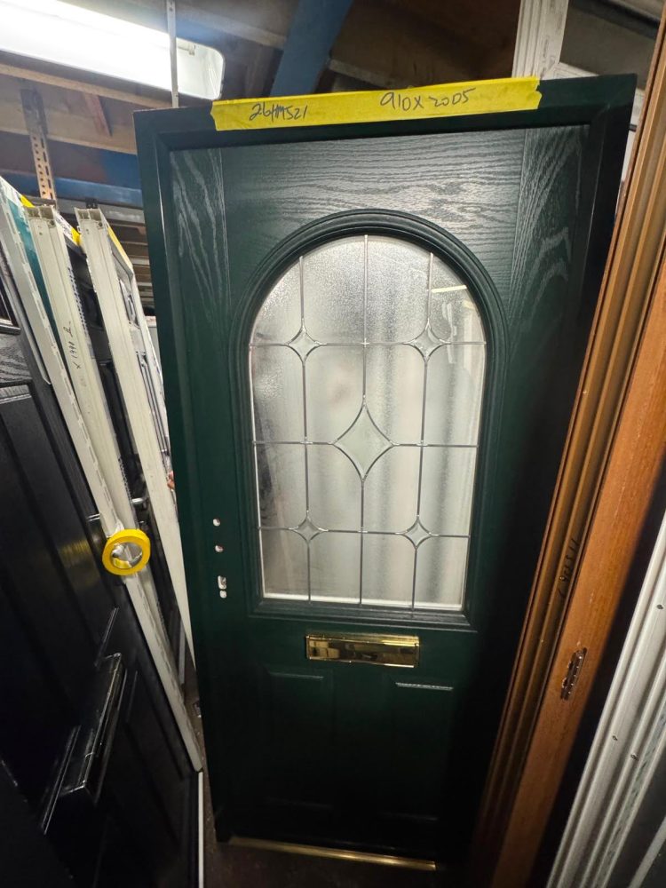 Green Composite Traditional Door 910 x 2005 mm 26HMJ21