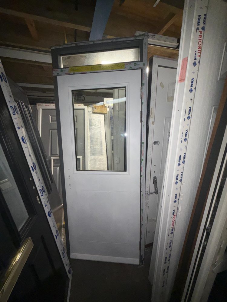 White Composite Traditional Door 905 x 2090/2300 mm 26RA100