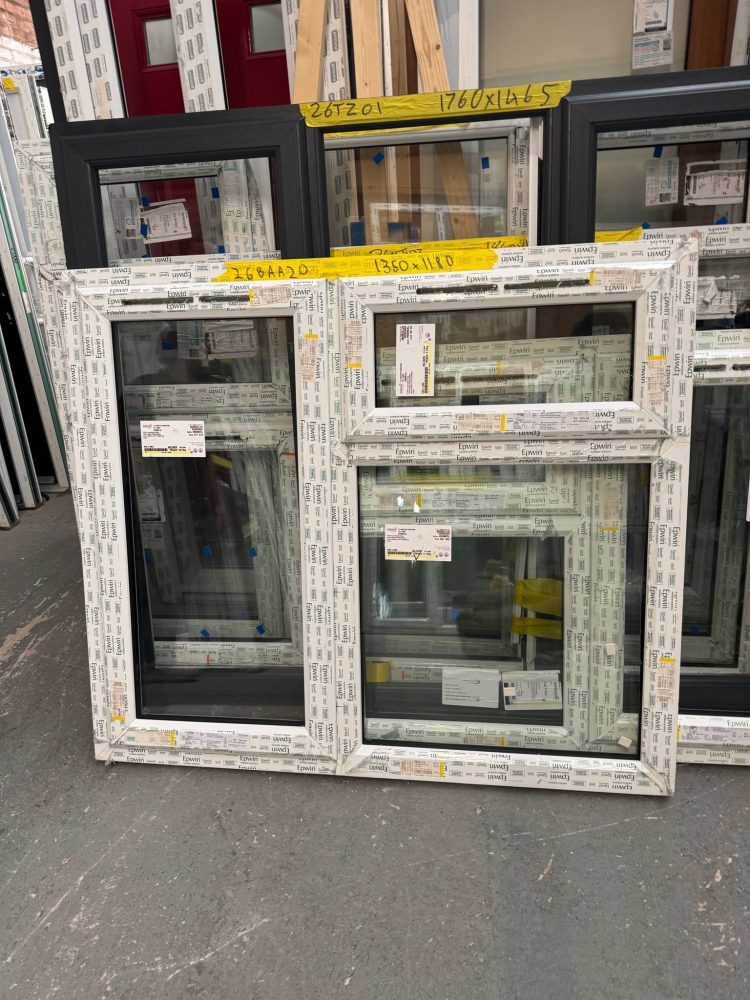 White Upvc Window 1350 X 1180 mm 26BAA20