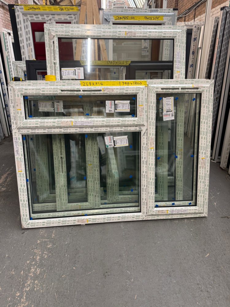 White Upvc Window 1790 X 1300 mm 26BAA14