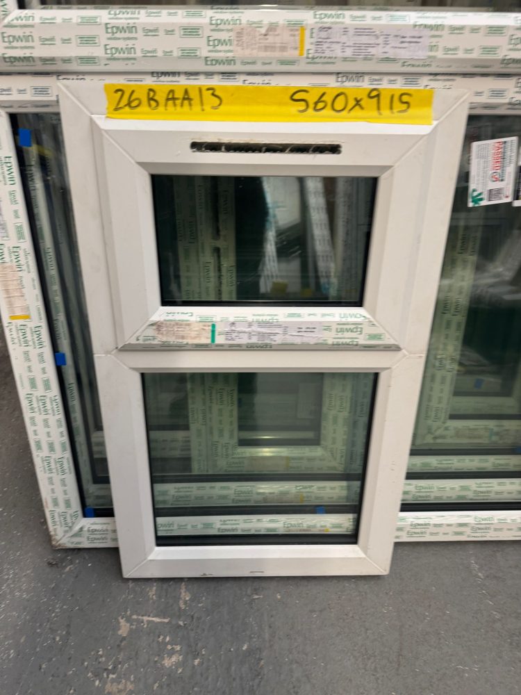 White Upvc Window 560 X 915 mm 26BAA13