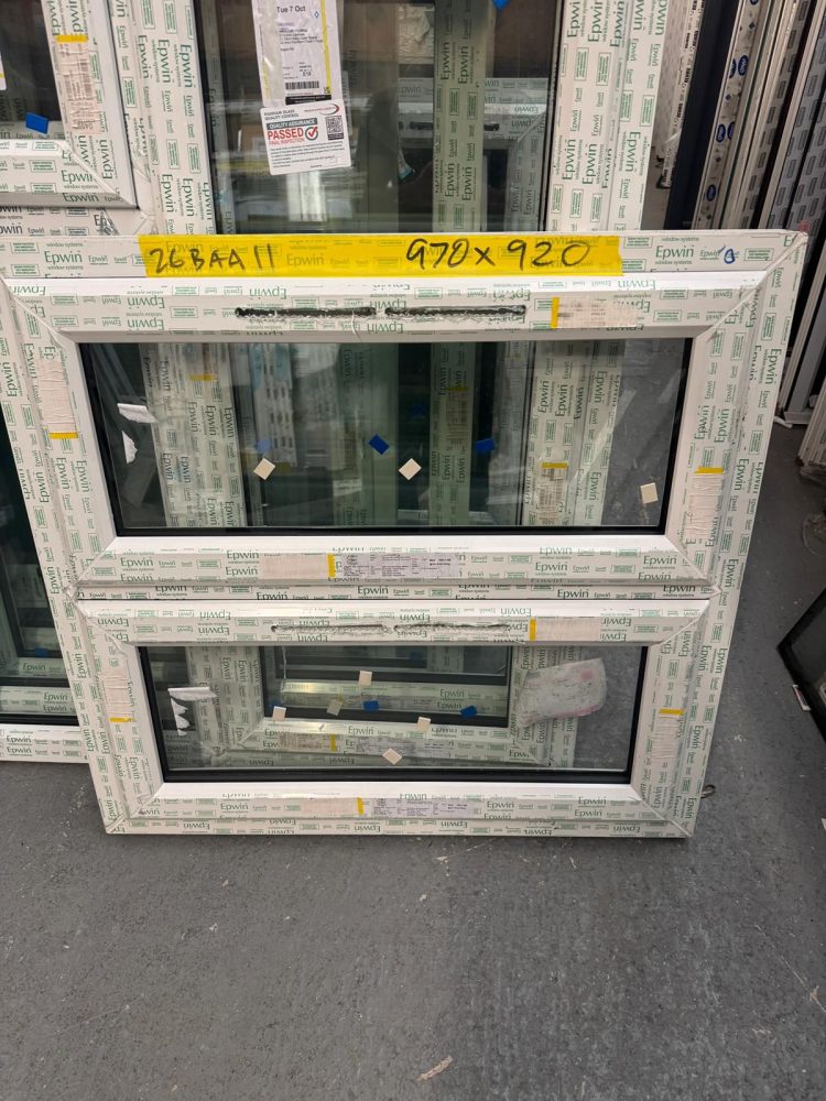White Upvc Window 970 X 920 mm 26BAA11