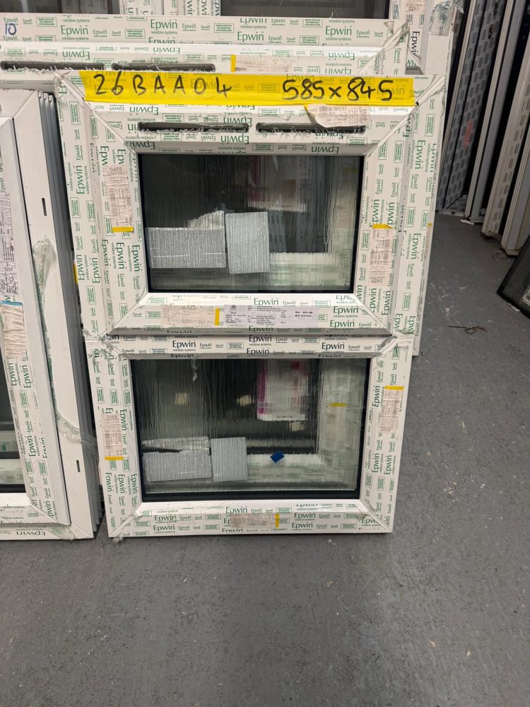 White Upvc Window 585 X 845 mm 26BAA04B