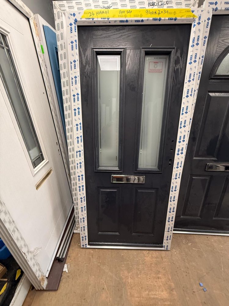 Anthracite Grey Composite Traditional Door 940 x 2030 mm 26HAA01