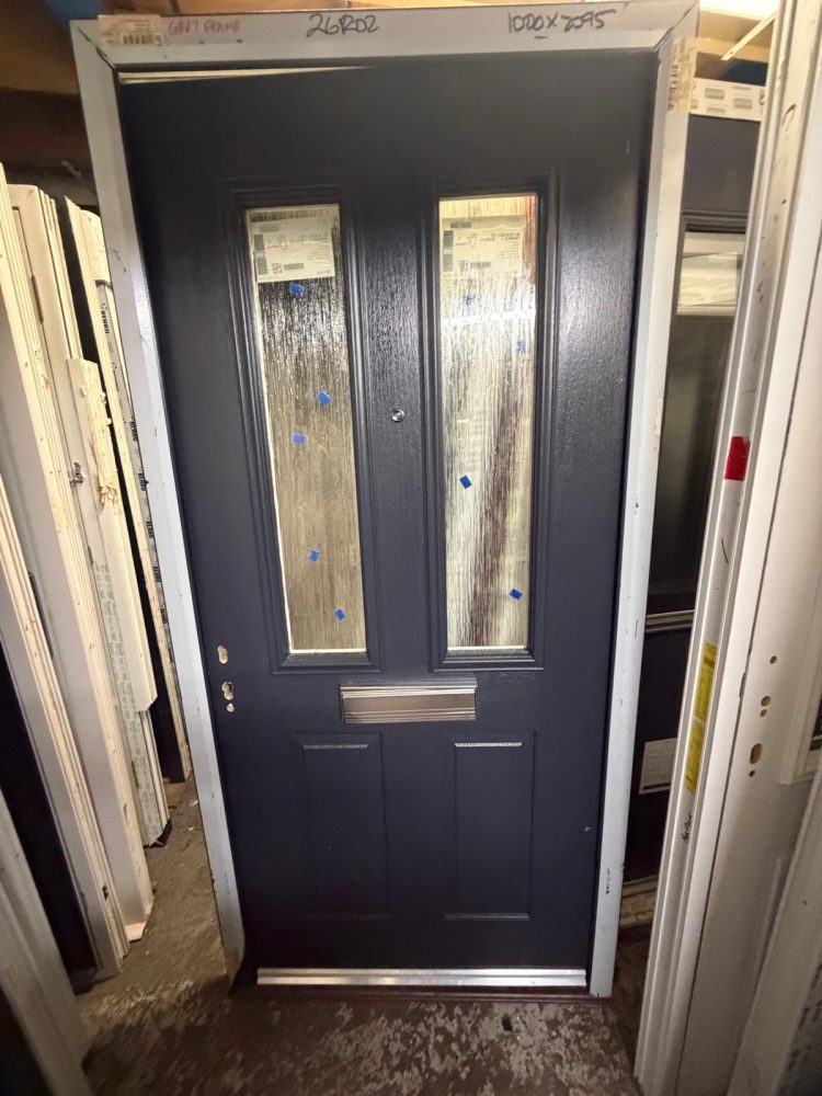 Anthracite Grey Composite Traditional Door 1000 x 2095 mm 26R02