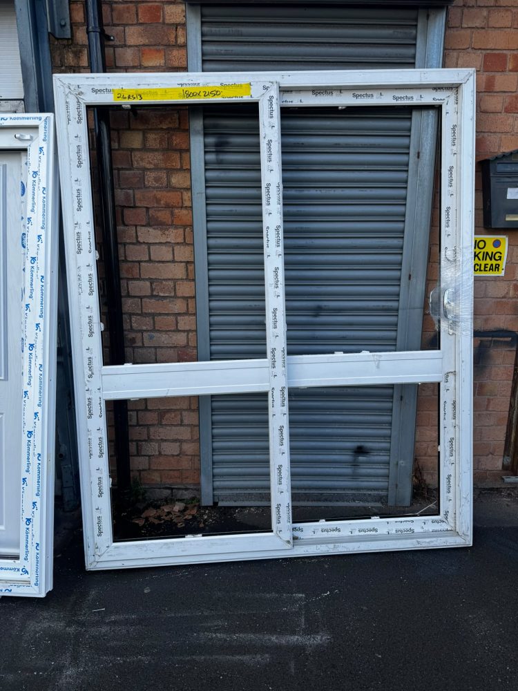 White Upvc Sliding Patio Door 1800 x 2150 mm 26RS13