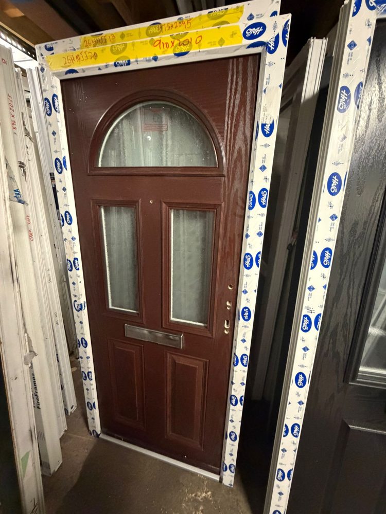 Rosewood Composite Traditional Door 910 x 2010 mm 26HMJJ20