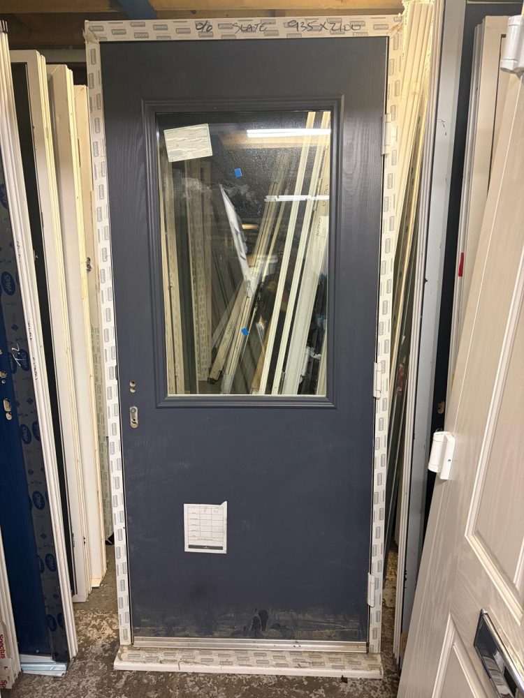 Slate Grey Composite Traditional Door 935 x 2100 mm