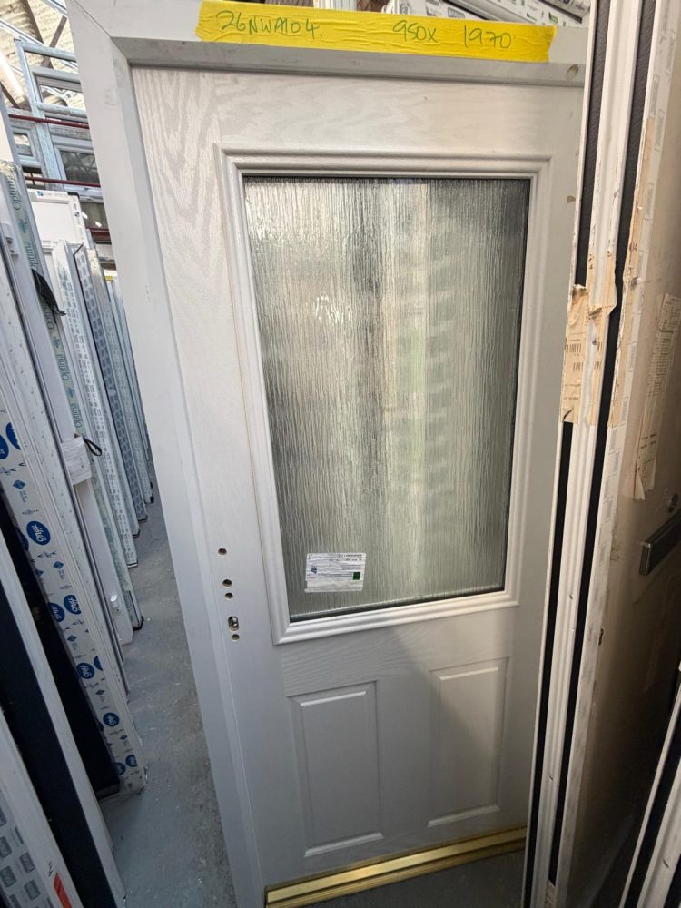 White Composite Traditional Door 950 x 1970 mm 26NWA104