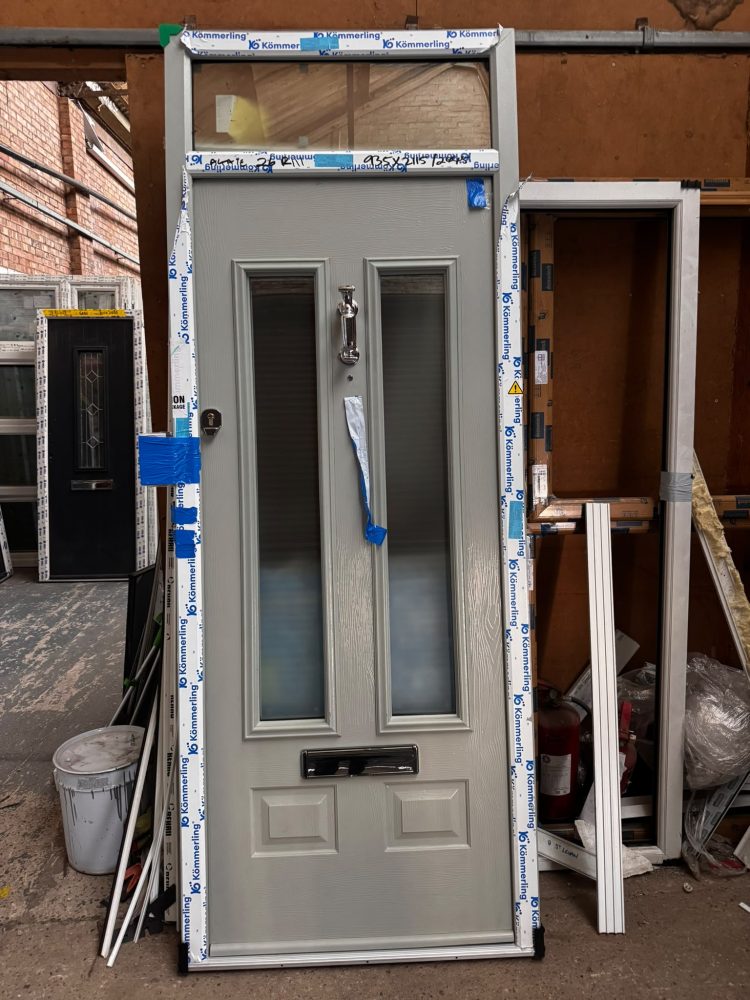 Agate Grey Composite Traditional Door 935 x 2115/2045 mm 26R111