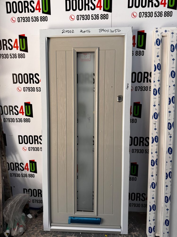 Agate Grey Composite Modern Door 890 x 2050 mm 26HO02