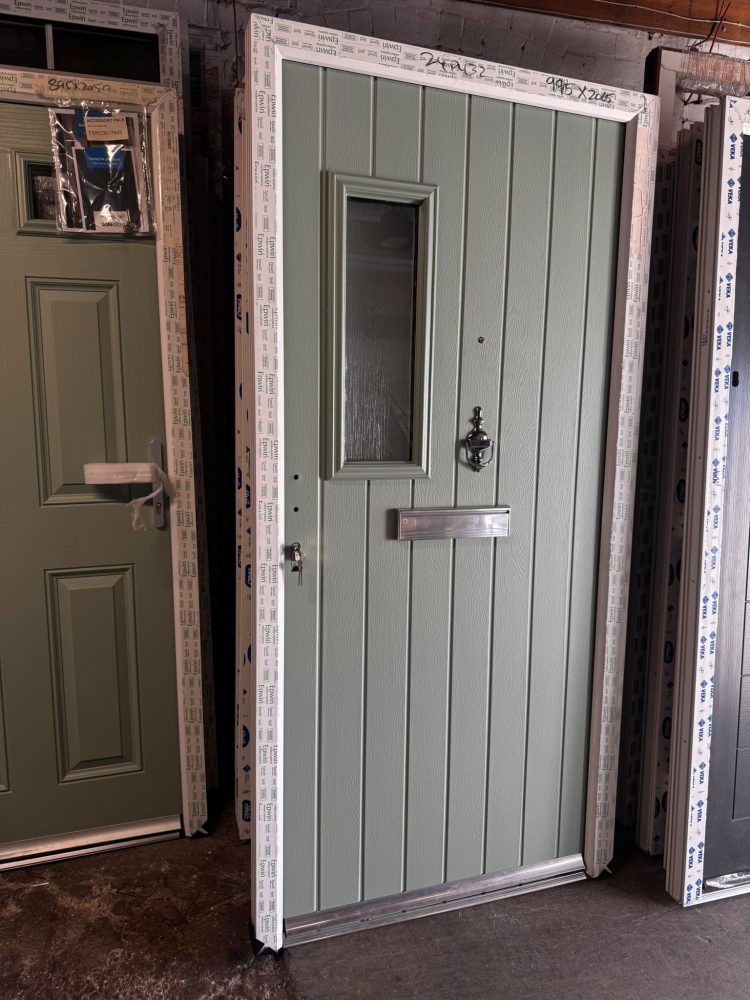 Chartwell Green Composite Modern Door 995 X 2065 mm 24PM32