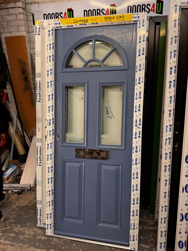 Blue Composite Traditional Door 870 x 2010 mm 26HO28