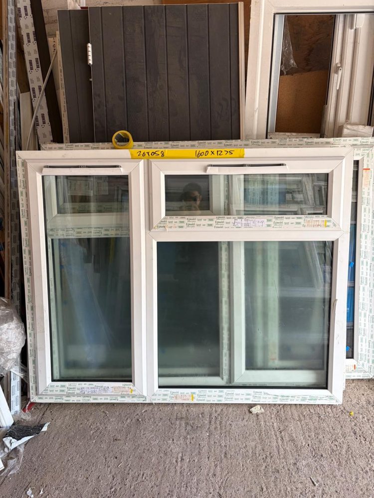 White Upvc Window 1600 X 1275 mm 26TO58