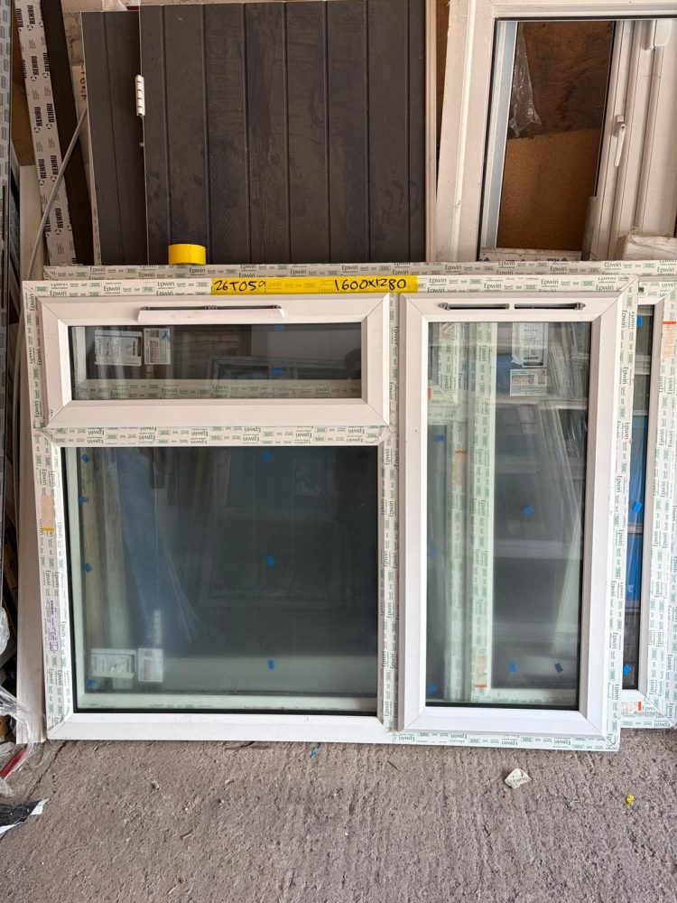 White Upvc Window 1600 X 1280 mm 26TO59